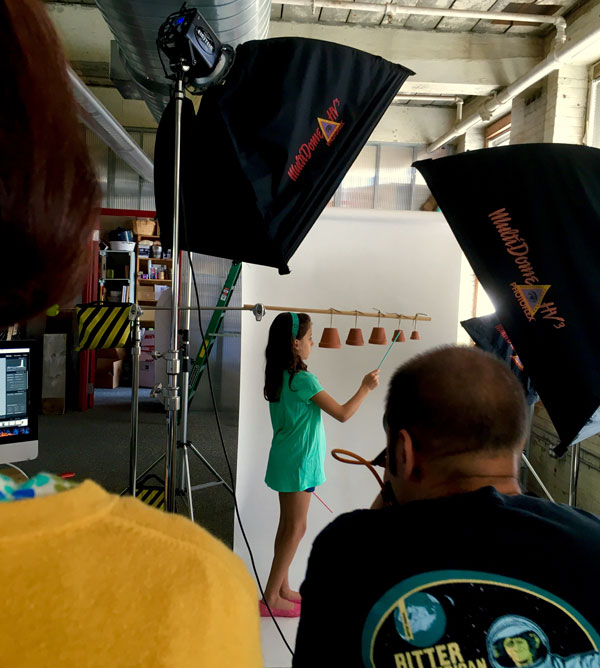 Talent on the Set: The Making of Make Music!