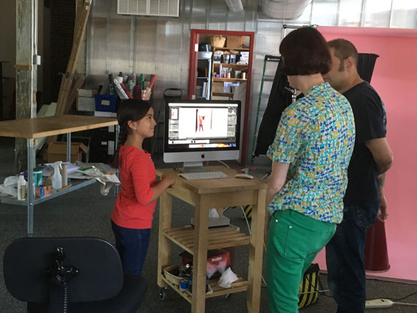 Talent on the Set: The Making of Make Music!