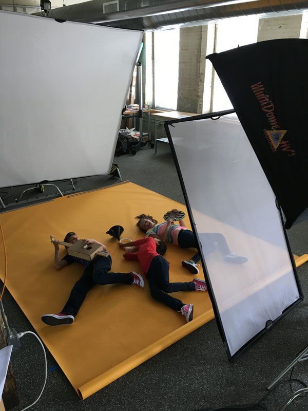 Talent on the Set: The Making of Make Music!