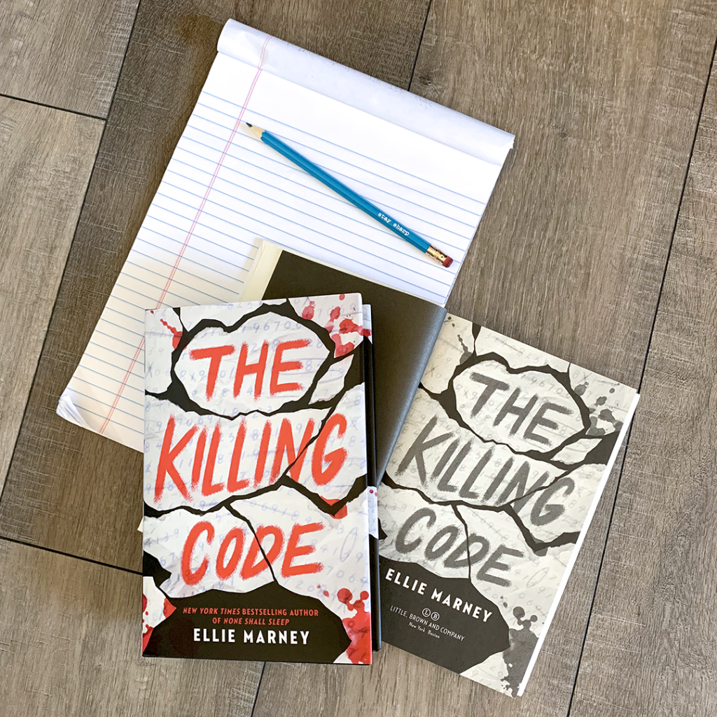 Instagram image of "The Killing Code" by Ellie Marney