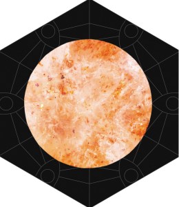 The Sunstone card from "Mystic Mondays: The Crystal Grid Deck"