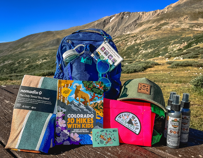 Prizes for the 50 Hikes with Kids: Colorado Giveaway