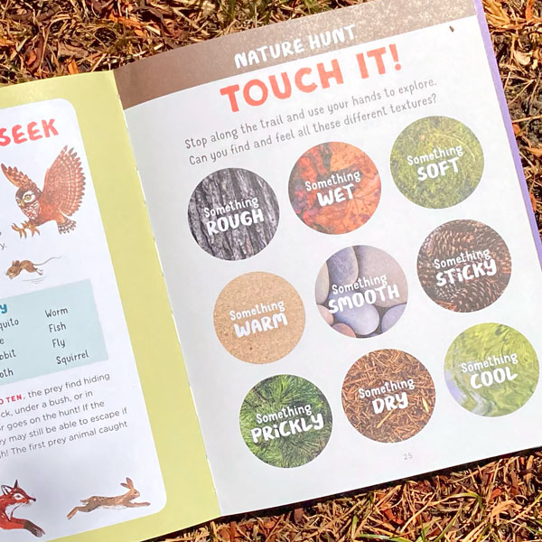 Backpack Explorer: On the Nature Trail Touch It! page
