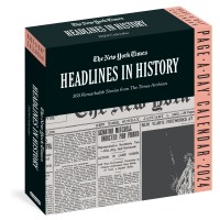 New York Times Headlines in History Page-A-Day Calendar 2024