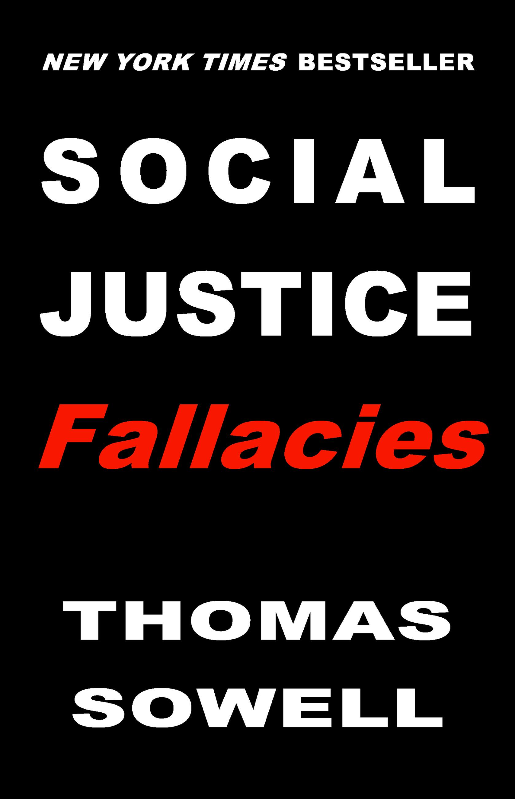 Book　Fallacies　Sowell　Hachette　Group　by　Justice　Social　Thomas