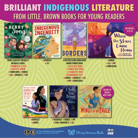 Brilliant Indigenous Literature from Little, Brown Books for Young Readers