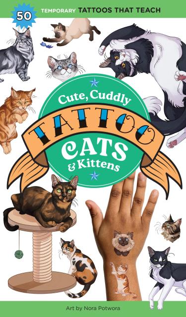 Cute, Cuddly Tattoo Cats & Kittens