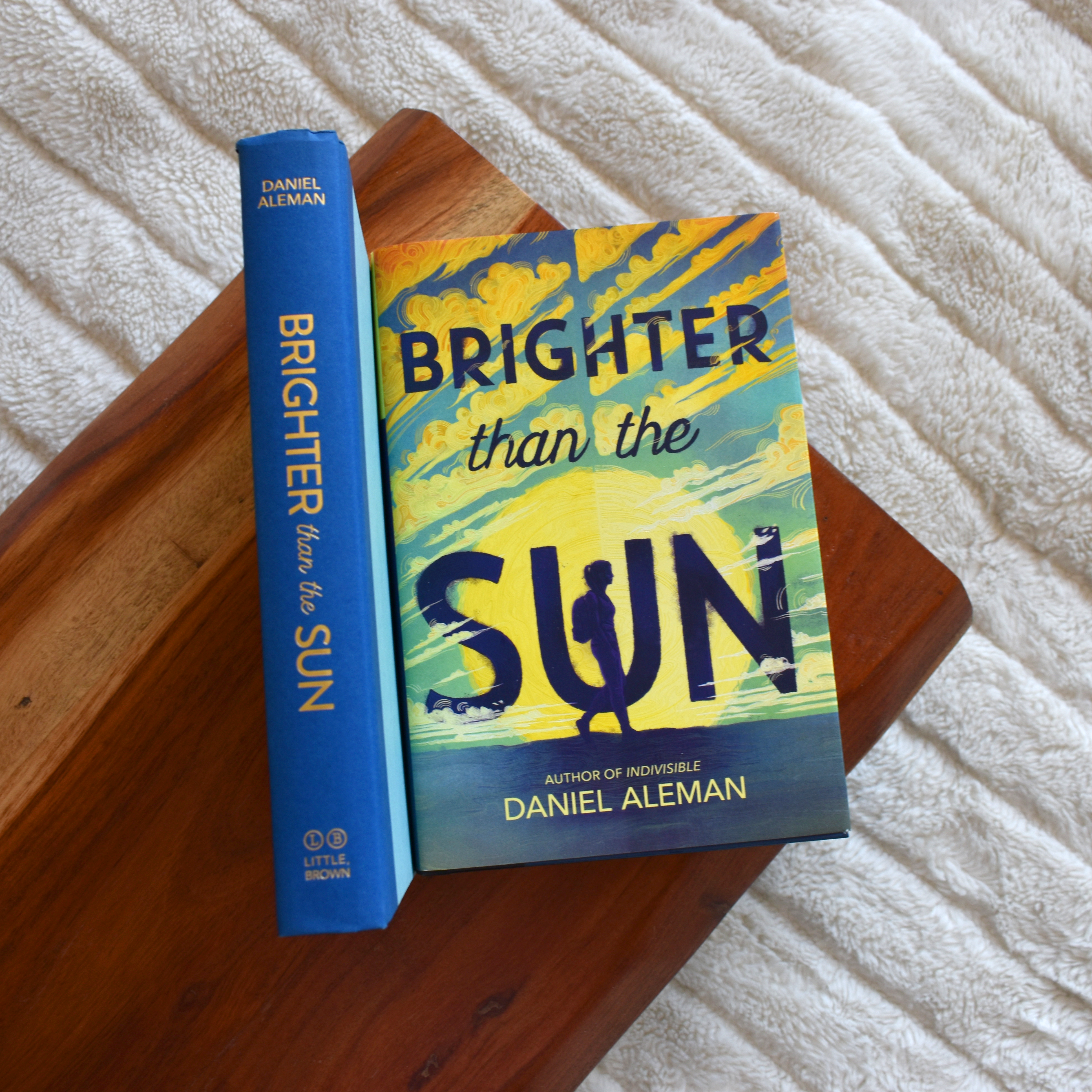 Instagram image of the book "Brighter than the Sun" by Daniel Aleman