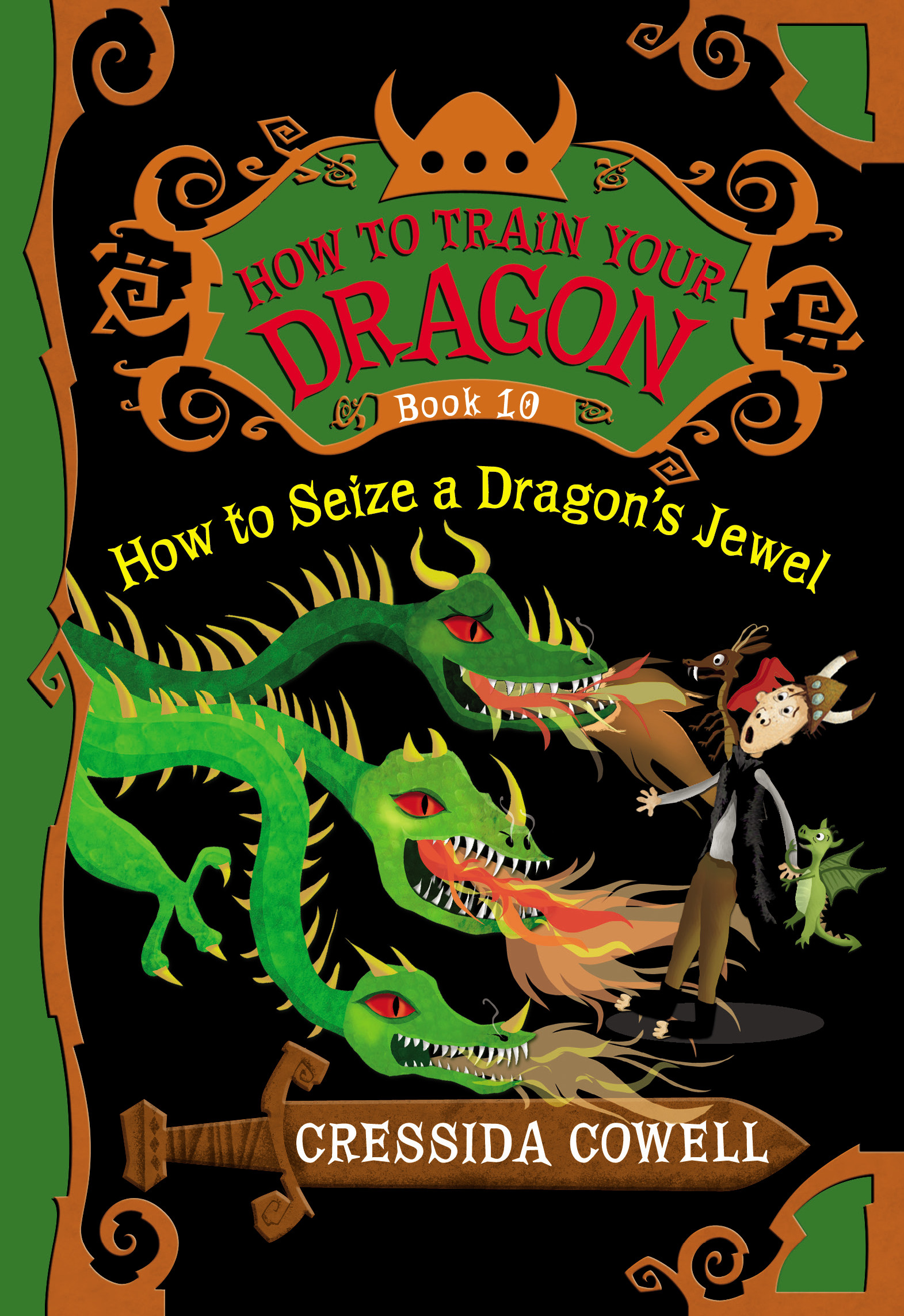 How To Train Your Dragon: How To Fight A Dragon's Fury By Cressida Cowell - Hardcover, Good Condition