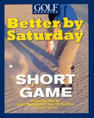 Better by Saturday (TM) – Short Game