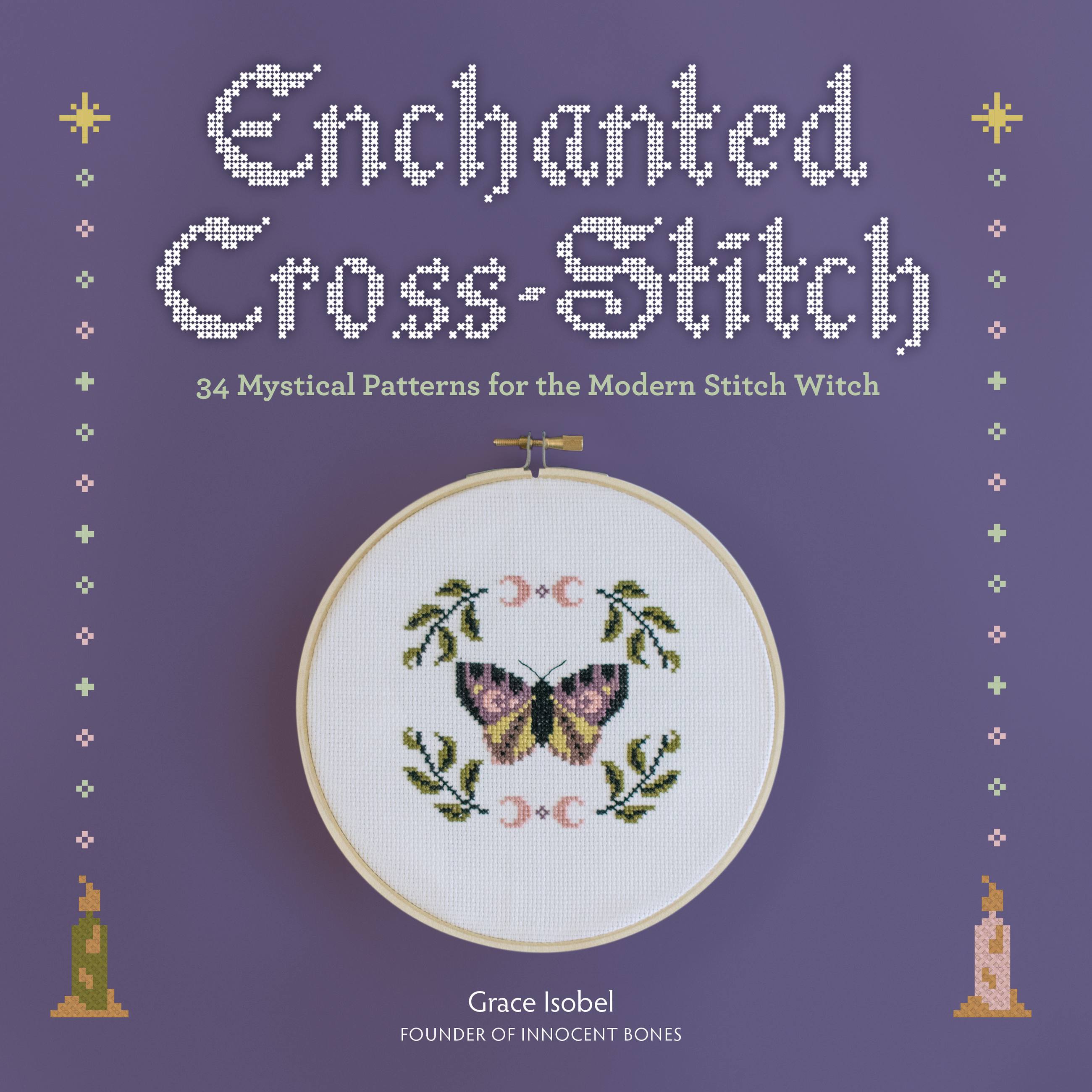 Magic Book Cross Stitch Pattern
