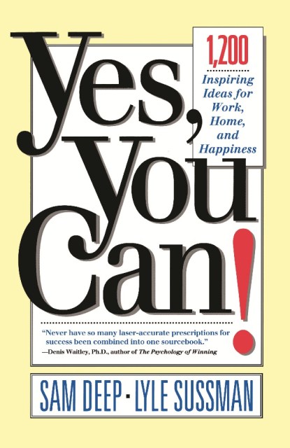 Yes, You Can