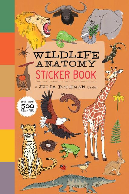 Wildlife Anatomy Sticker Book
