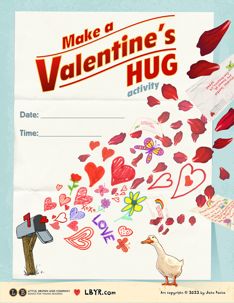 Make a Valentine's Hug Activity