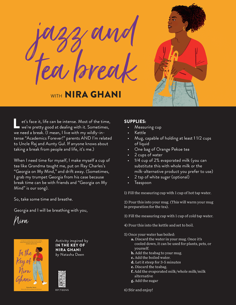 Jazz and Tea Break Activity