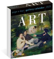 Art Page-A-Day Gallery Calendar 2025