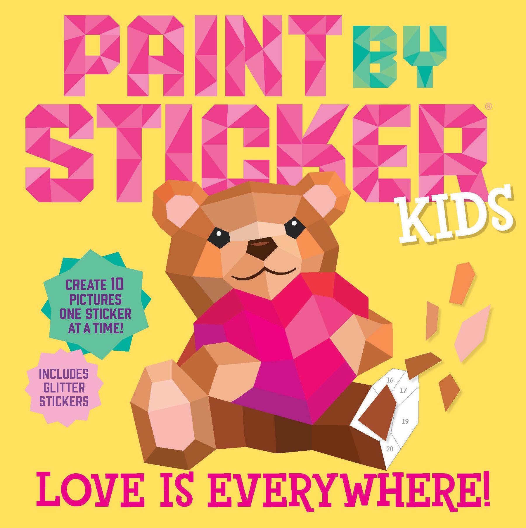 Paint by Sticker Kids Rainbows Everywhere! by Workman Publishing