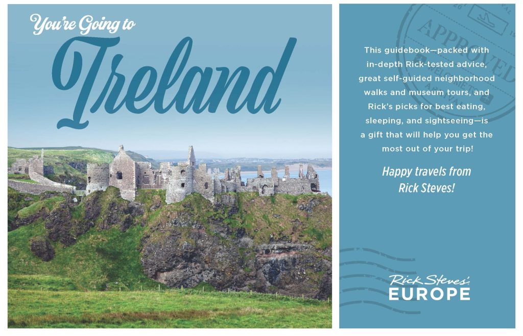 Holiday card featuring Ireland