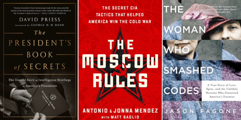 10 Must-Read Nonfiction Books on Intelligence, Espionage, and Intrigue