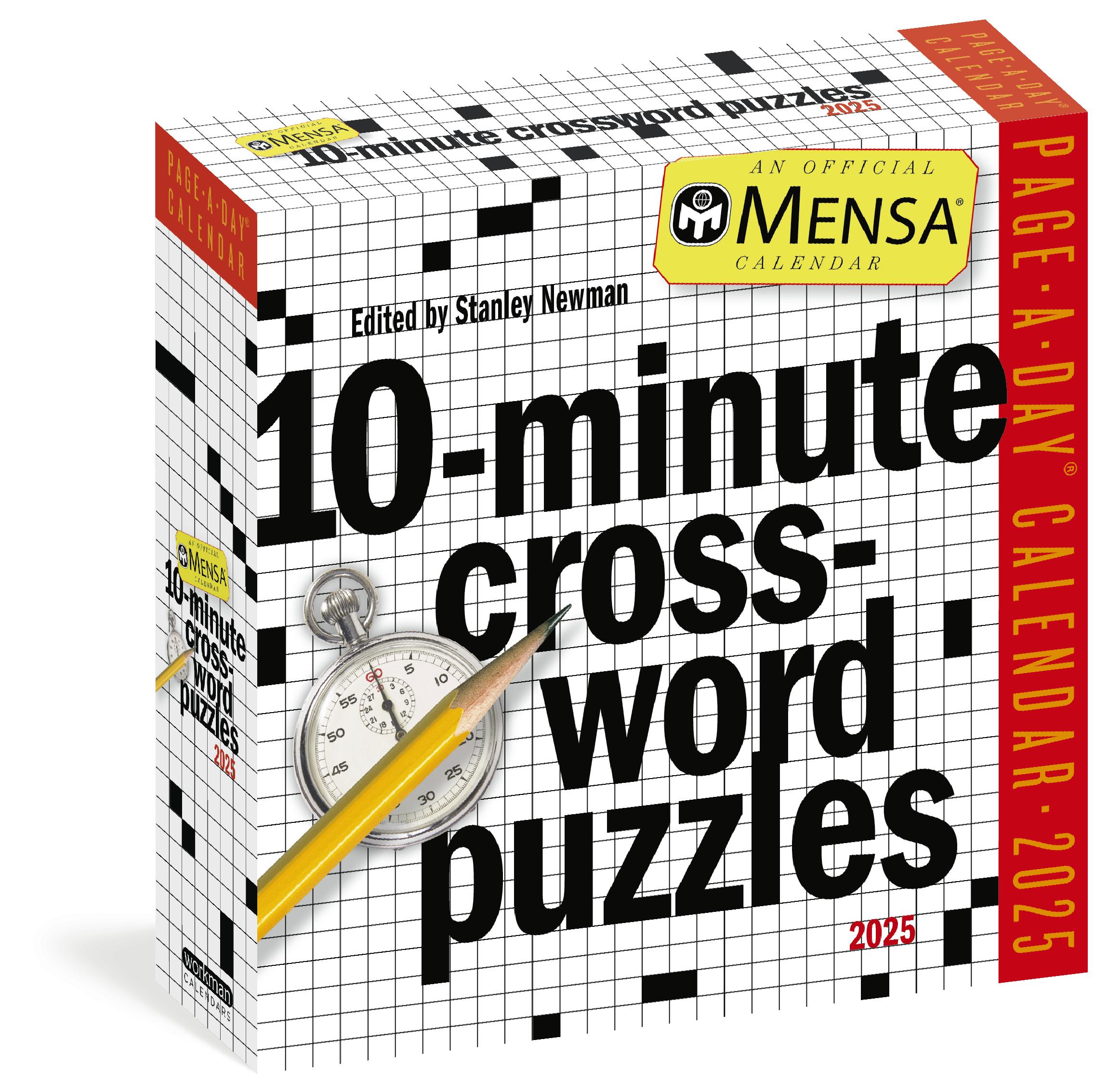 New York Times Mini Crossword PageADay® Calendar 2026 by Workman