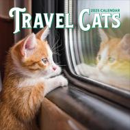 Travel Cats Wall Calendar 2025