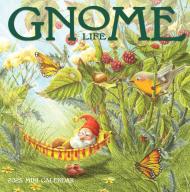 Gnome Life Mini Wall Calendar 2025