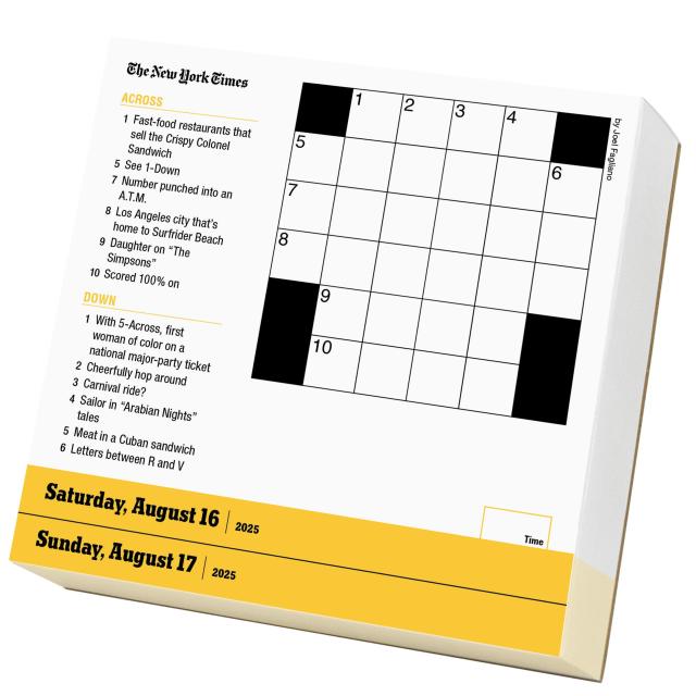 The New York Times Mini Crossword Page-A-Day® Calendar 2025 by The New York Times | Hachette Book Group the-new-york-times-mini-crossword-page-a-day-calendar-2025-by-the-new-york-times-hachette-book-group