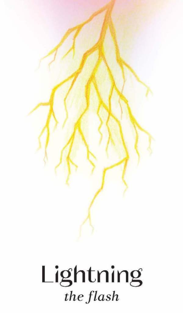 The Lightning card from “Earth + Body: 52 Weeks of Well-Being Inspired by Nature”