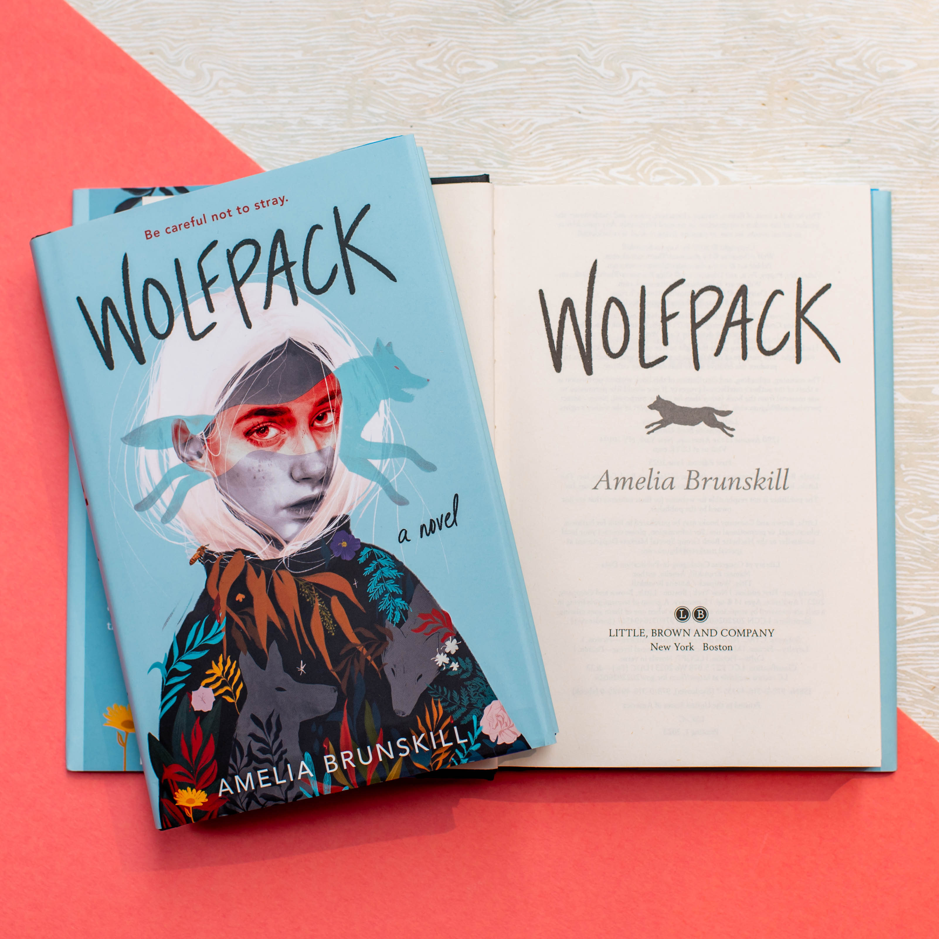 NOVL - Instagram image of the book 'Wolfpack' by Amelia Brunskill