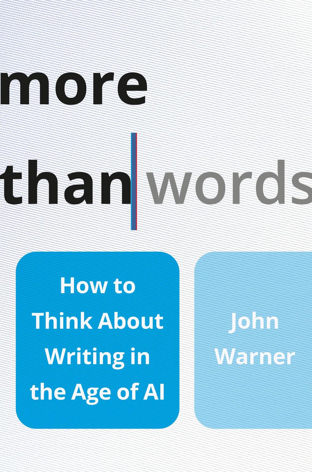 cover of the book More Than Words