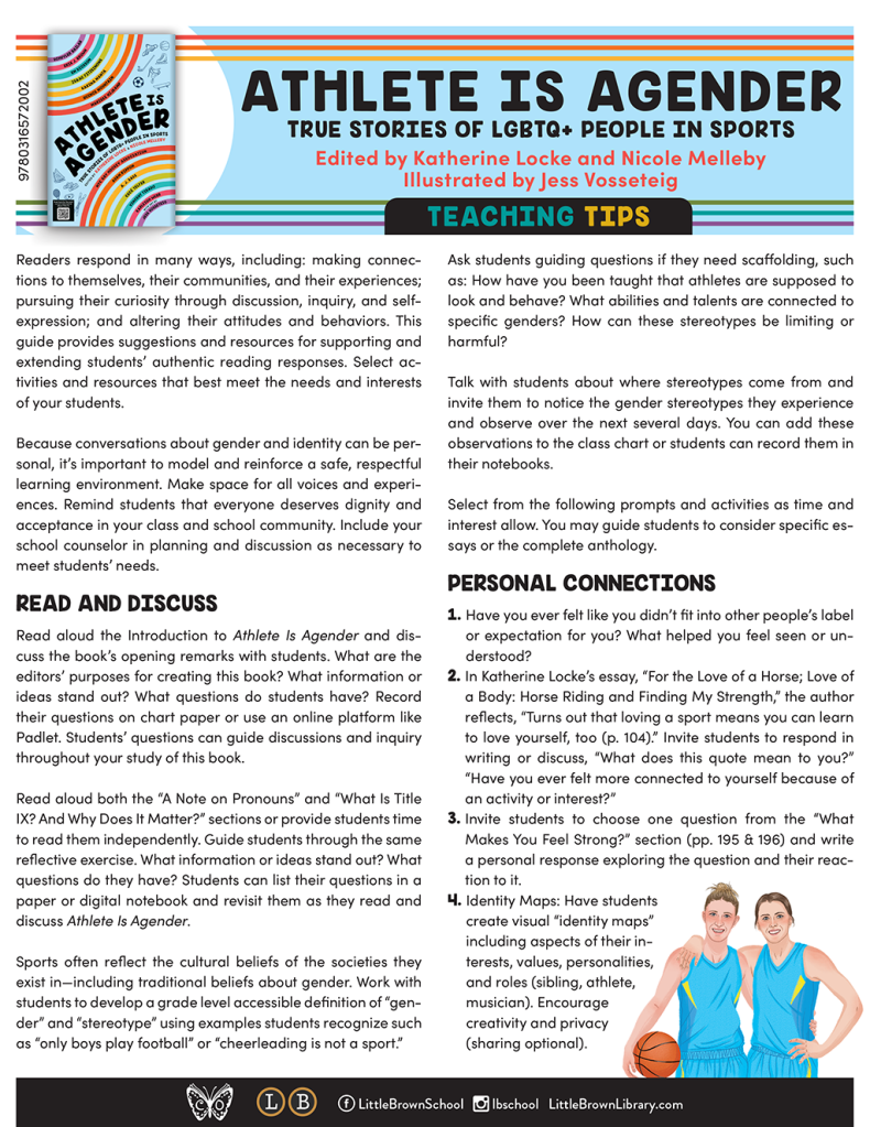 Athlete is Agender Teaching Tips