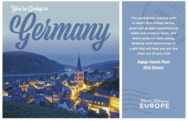 Germany-themed holiday gift card