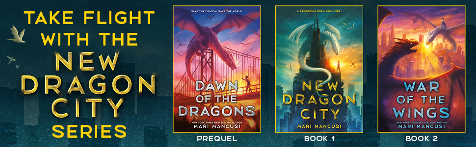 Series banner graphic. Take flight with the New Dragon City series.