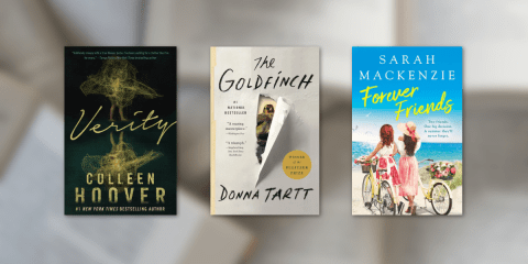 Books to start a book club with: Verity Colleen Hoover, The Goldfinch Donna Tartt, Forever Friends Sarah Mackenzie