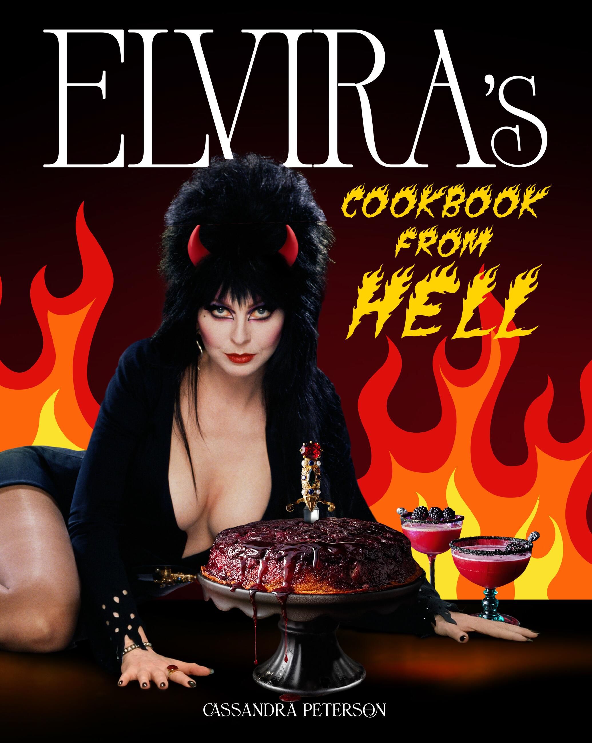 Elvira's Cookbook from Hell by Cassandra Peterson | Hachette Book