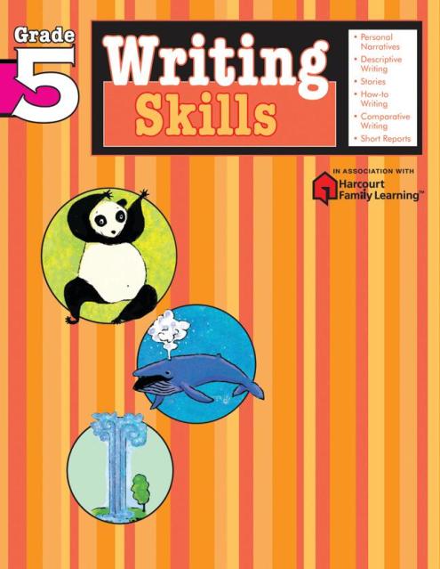 Writing Skills: Grade 5 (Flash Kids Harcourt Family Learning)