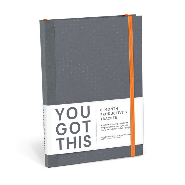 You Got This Journal – A 6-Month Productivity Tracker Dot-Grid Journal