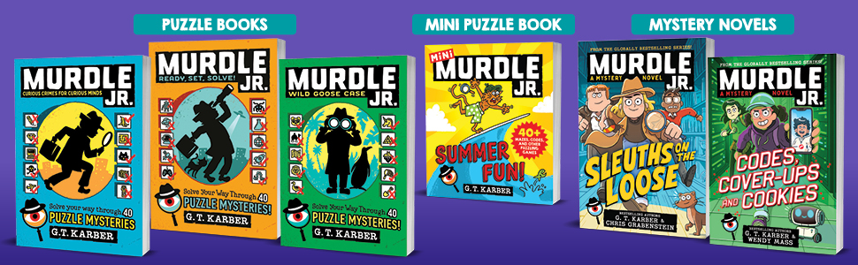 Murdle Jr. series graphic