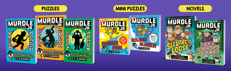 Murdle Jr. series graphic