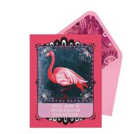 Flamingo Friendship Card