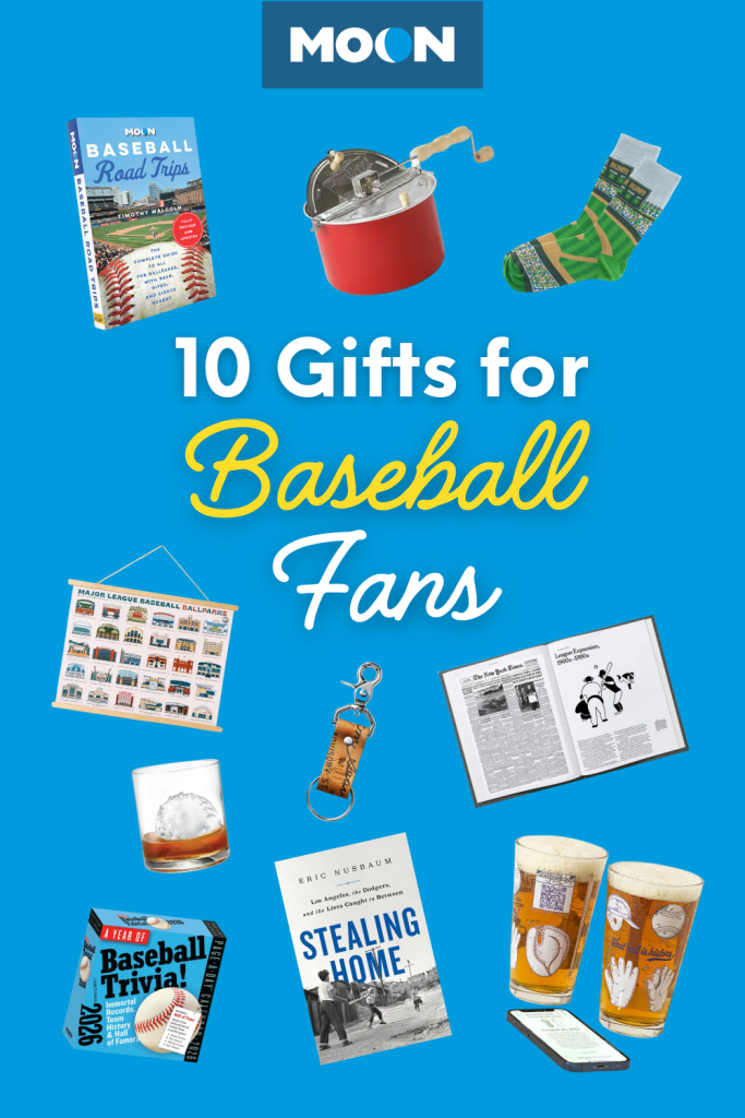 colorful pin graphic with images of gifts scattered around the heading title