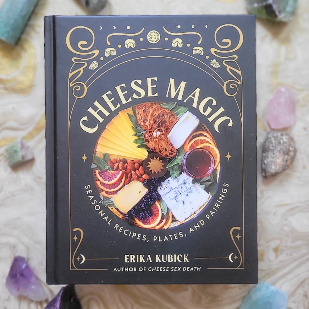 Photo of Cheese Magic surrounded by crystals
