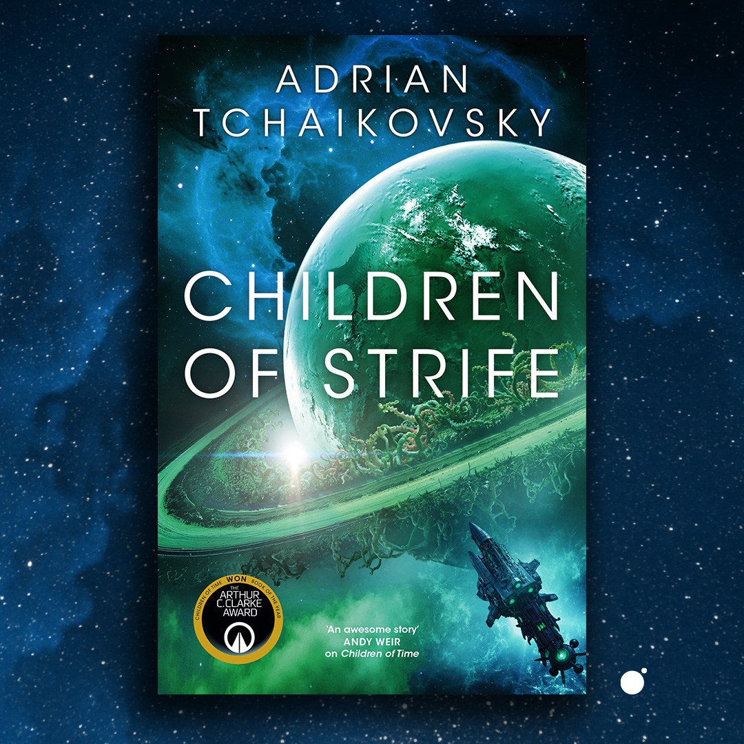 Cover Launch: CHILDREN OF STRIFE by Adrian Tchaikovsky | Hachette Book ...