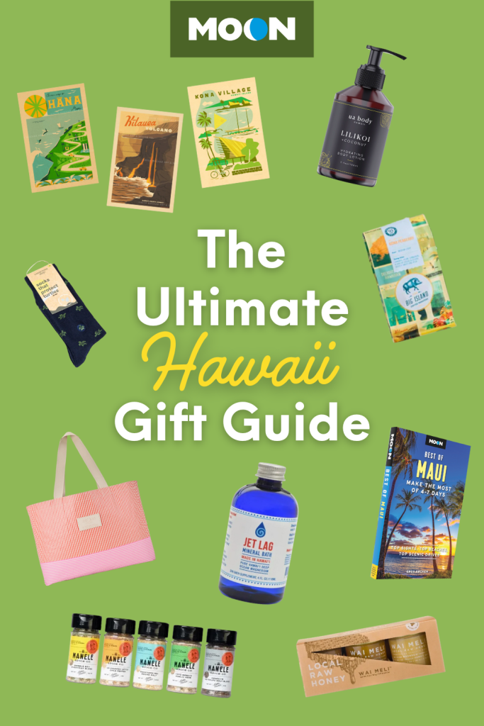 colorful pin graphic with images of gifts scattered around the heading title