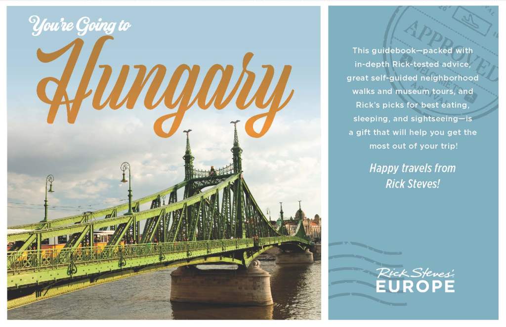 Holiday card featuring Hungary