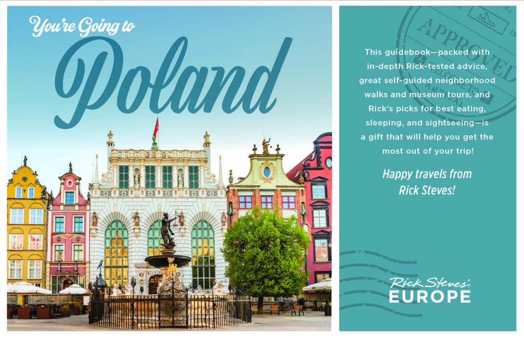 Holiday card featuring Poland