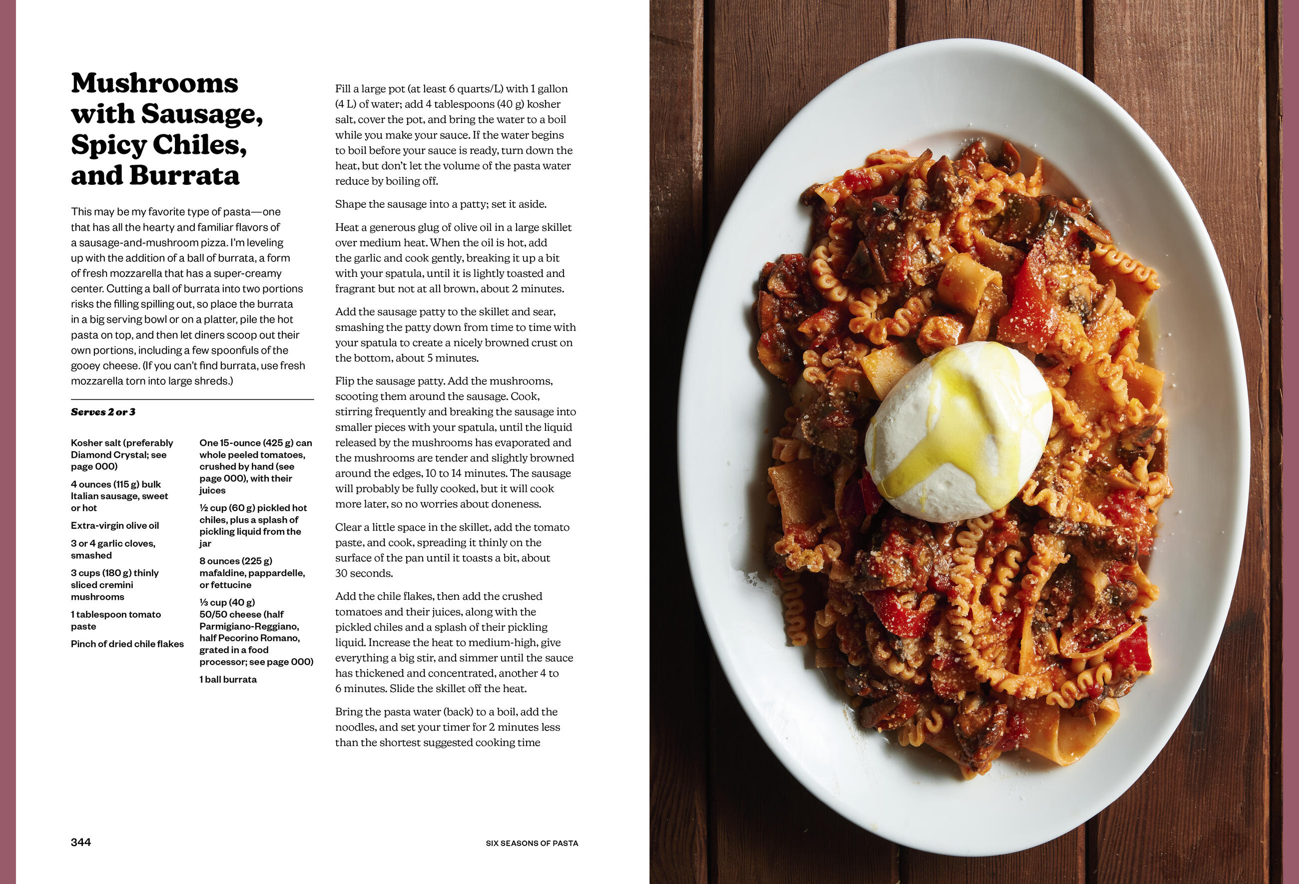 Six Seasons of Pasta by Joshua McFadden & Martha Holmberg
