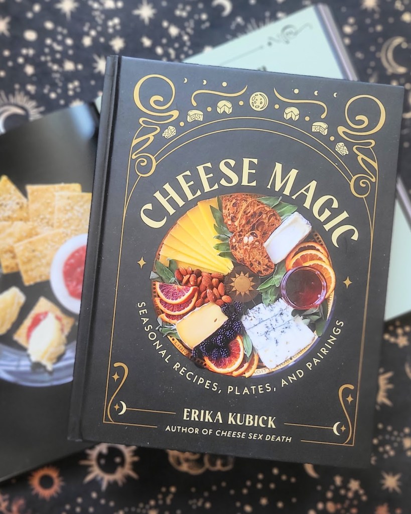 Photo of Cheese Magic against a starry backdrop