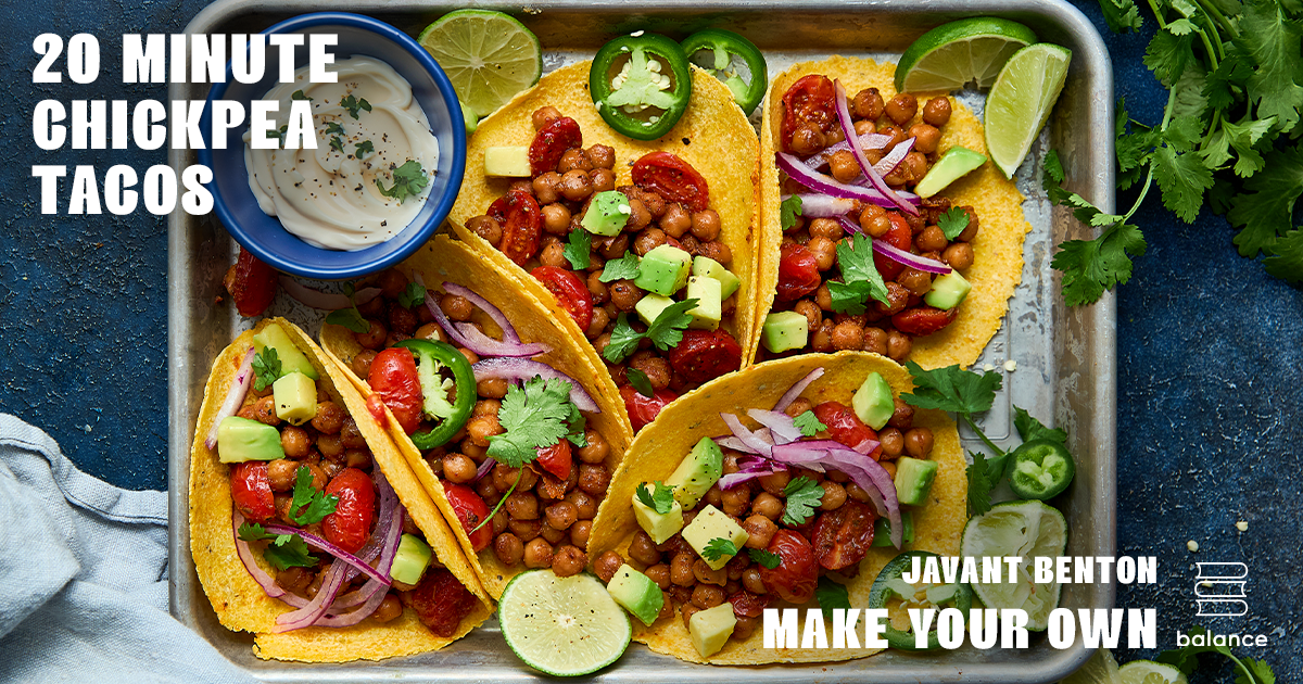 20-Minute Chickpea Tacos | Hachette Book Group