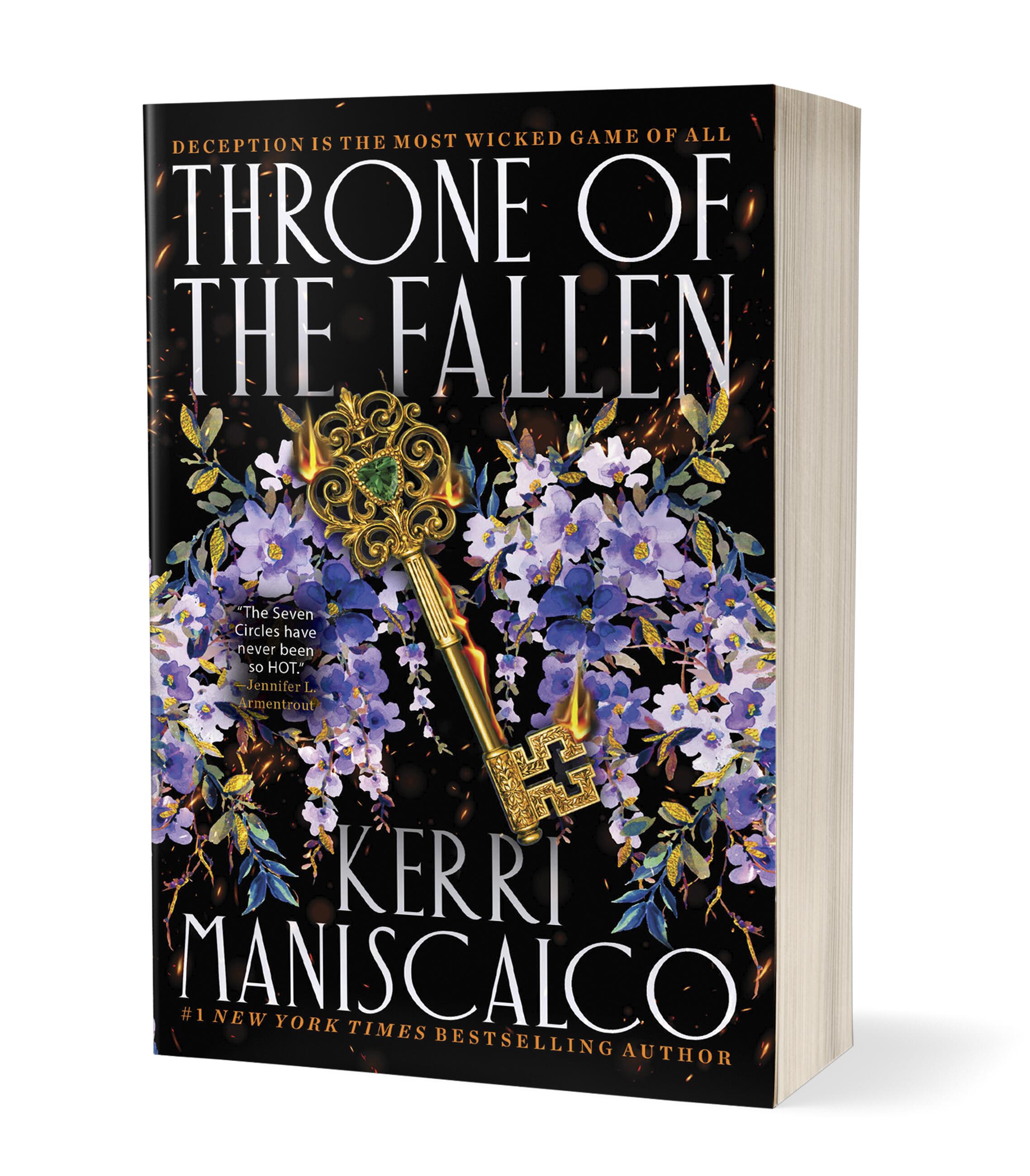 Cover of Throne of the Fallen by Kerri Maniscalco